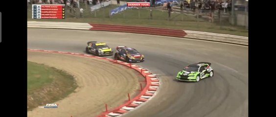 Rallycross France 2023 Loheac RX Q1 Race 6 Bakkerud P5 to 1ST