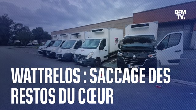 Un site logistique des Restos du cœur vandalisé dans le Nord: 12 camions saccagés, 20.000 bénéficiaires touchés
