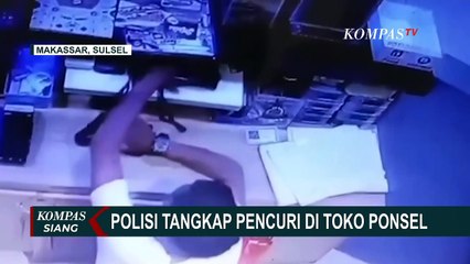 Pencuri di Toko Ponsel Swalayan Ditangkap, Pelaku Terancam 5 Tahun Penjara