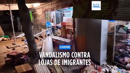 Violência e vandalismo contra imigrantes no Chipre