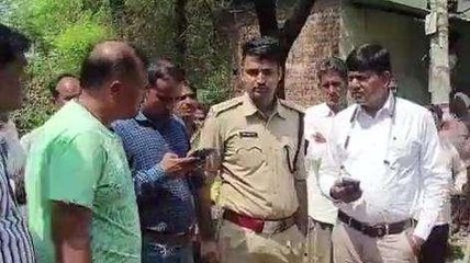 कोलारस: धंधेरा में हुए सिलेंडर ब्लास्ट के बाद मीडिया से एसडीएम बोले हादसे की होगी जांच