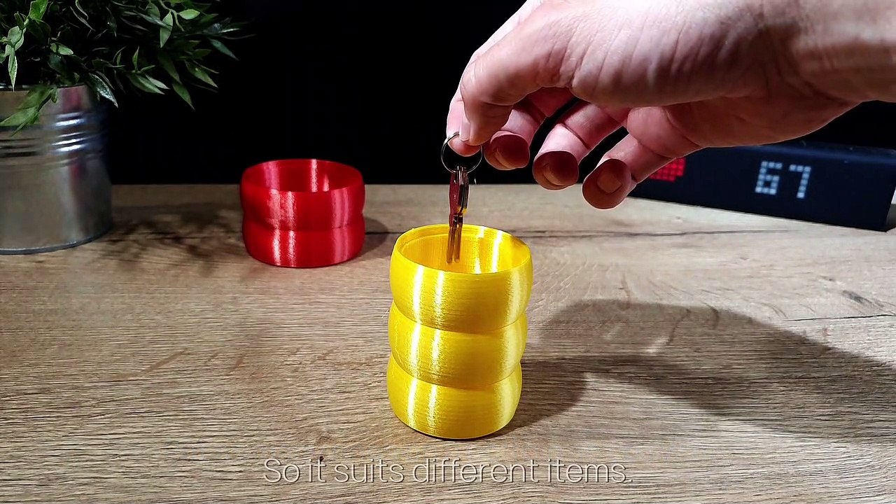 Let's Stack - 3D Printed Desk Organizer - 3D Printed Boxes - 3D Printed Desk Items