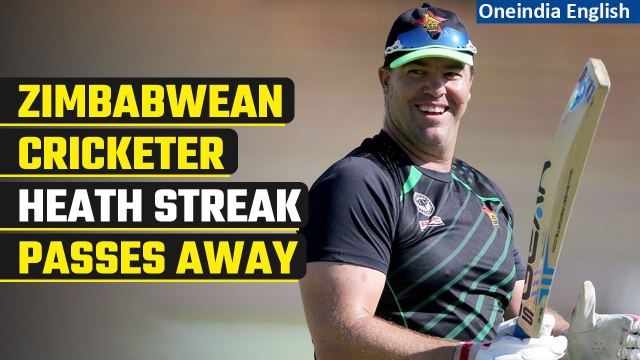 RIP Heath Streak: Former captain of Zimbabwe cricket team passes away at 49 | Oneindia News