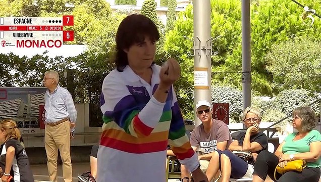 Quart ESPAGNE vs VIREBAYRE Monaco : 2e International doublette féminin de pétanque - Septembre 2023 (23)