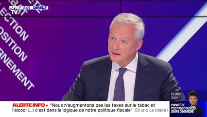 Doublement de la franchise médicale: pour Bruno Le Maire, "ce n'est pas un impôt ni une taxe" mais un "principe de responsabilité"