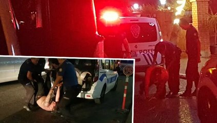 Alanya’da kullandığı maddenin etkisine giren Rus turist, polislere zor anlar yaşattı