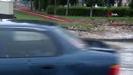 Ankara'da EGO otobüsü kaza yaptı