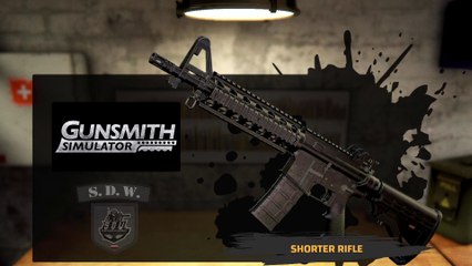 GUNSMITH SIMULATOR - M4 (barrel) shortened
