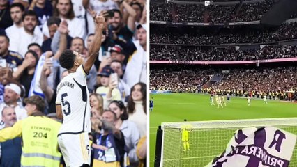 Va a sonar por muchos años y será un cántico mítico para la historia: primer '¡Hey, Jude!' en el Bernabéu