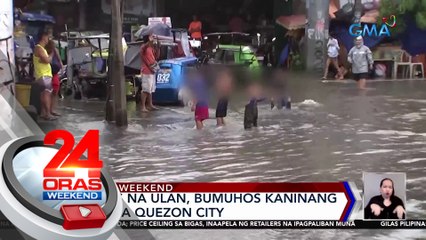 Bahagi ng Brgy. Tatalon, isang linggo nang baha; alipunga, problema na | 24 Oras Weekend