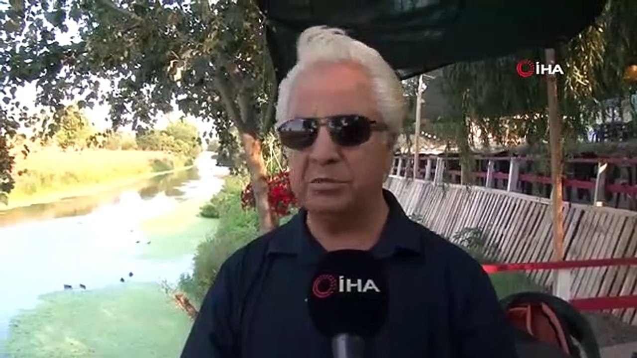 Les citoyens parlant aux singes d'eau à Edirne surprennent ceux qui les voient