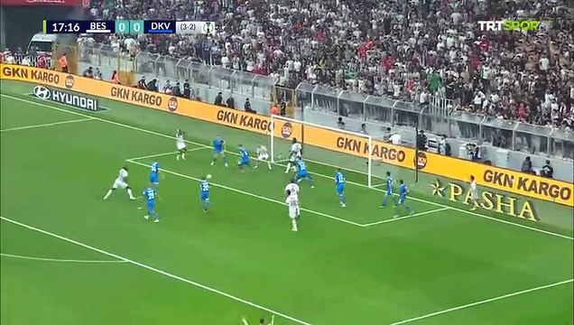 Beşiktaş 1-0 Dinamo Kiev UEFA Europe Conferance League Play-Off Match Highlights & Goal