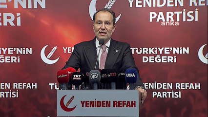Fatih Erbakan: "Seçim Öncesinde Olduğu Gibi Bugün de Halkın Yüzde 45'i Aç ve Yüzde 80'i de Yoksul Durumdadır Türkiye'de"