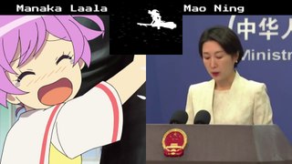 真中らぁら VS 毛寧 ボイパ対決 Bad Apple!!