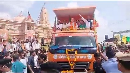 केंद्रीय गृह मंत्री अमित शाह बेणेश्वर में