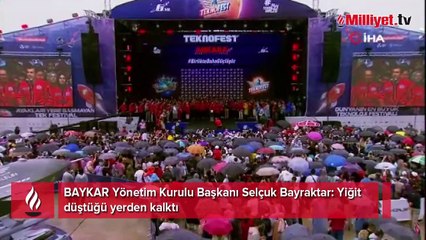 TEKNOFEST heyecanında son gün! Selçuk Bayraktar: Yiğit düştüğü yerden kalktı