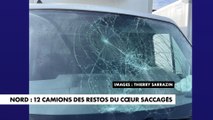 Nord : 12 camions des restos du cœur saccagés