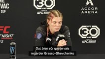 UFC Paris - Fiorot veut le title shot et la vainqueure de Grasso-Shevchenko !