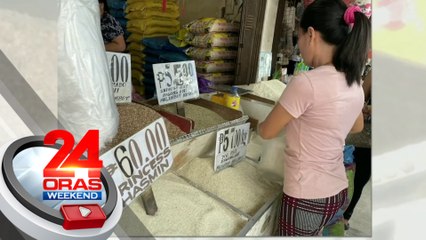 Rice retailers sa Palawan, umaapela na ipagpaliban muna ang pagpapatupad ng price ceiling sa bigas | 24 Oras Weekend