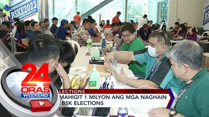 COMELEC: Mahigit 1 milyon ang mga naghain ng COC sa BSK Elections | 24 Oras Weekend