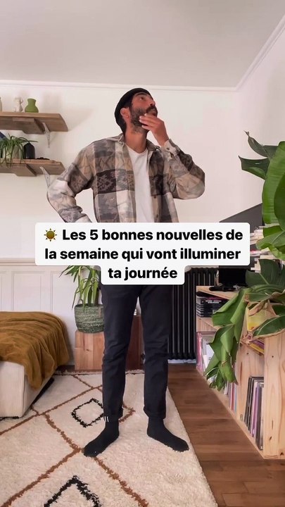 Les bonnes nouvelles de la semaine ☀️