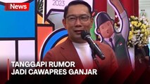 Tanggapi Rumor Jadi Cawapres Ganjar, Ridwan Kamil: Tunggu Aja Breaking News-nya