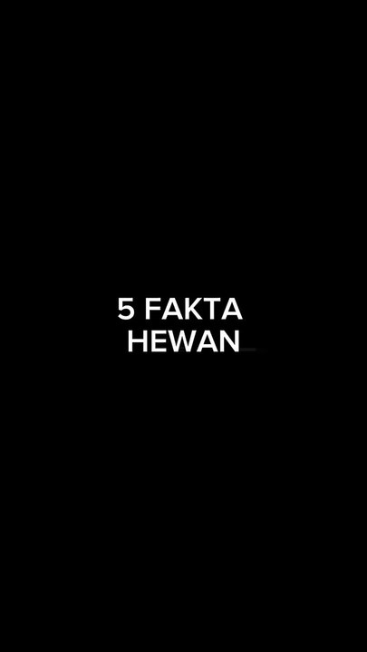 Fakta Hewan