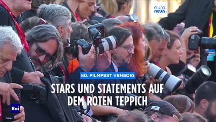 "Frau, Leben, Freiheit": Venedig glänzt mit Stars und politischen Statements