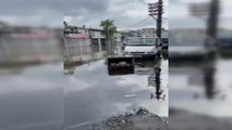 Samsun'da Sel Felaketi: Ev ve İş Yerleri Sular Altında Kaldı
