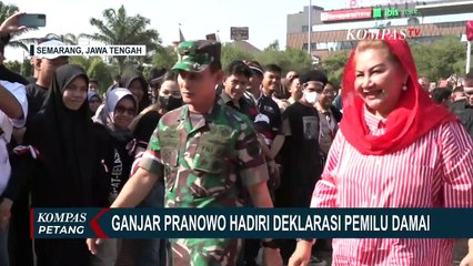 Hadiri Jambore Kebangsaaan, Ganjar Pesan untuk Jaga Pemilu Damai dan Hindari Hoaks