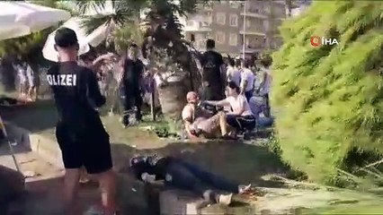 Alanya'da saferi aracının takla atması sonucu 1 kişi öldü, 15 kişi yaralandı