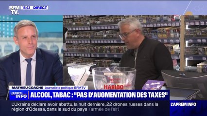 Le gouvernement souhaite interdire les puff, mais n'envisage pas d'augmentation des taxes sur le tabac et l'alcool