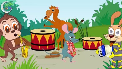 Chu Chu Chacha Ghari Pe Chuha Nacha _ چُوچُو چا چا  _ Urdu Rhymes Collection for Kids