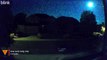 Meteor Caught on Blink Outdoor Camera (27th August 2023) | Doorbell Camera Video