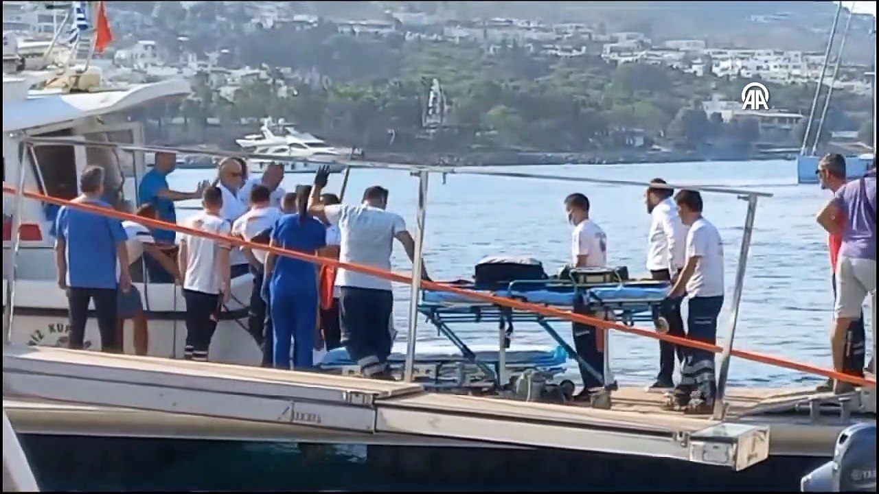 Cumhurbaşkanı Erdoğan, denizde kaza geçiren Sabancı çiftini ziyaret etti
