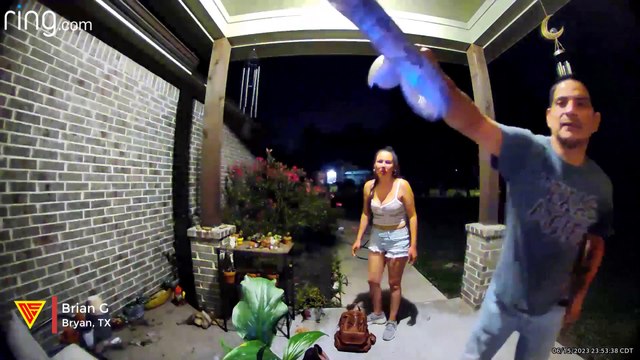 Woman Shocked by Snake on The Ring Doorbell Camera | Doorbell Camera Video