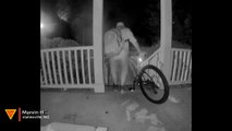 Epic Bike Retrieval Mission Caught on Ring Camera | Doorbell Camera Video