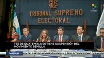 teleSUR Noticias 11:30 03-09: TSE de Guatemala frena suspensión del partido Movimiento Semilla