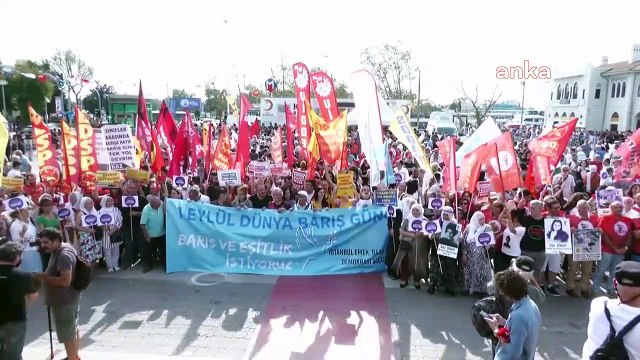 İstanbul'da 1 Eylül Dünya Barış Günü Eylemi: Akp-Mhp İktidarı, Ülkemizi ve Bölgemizi Sürekli Ateş Üstünde Tutan Politikalarından Vazgeçmelidir