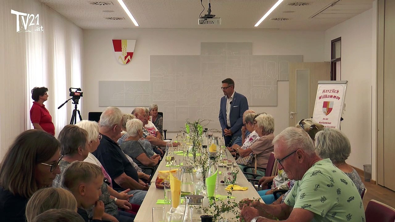 Leoppoldsdorf im Marchfeld Bürgermeister Cafe  September 2023