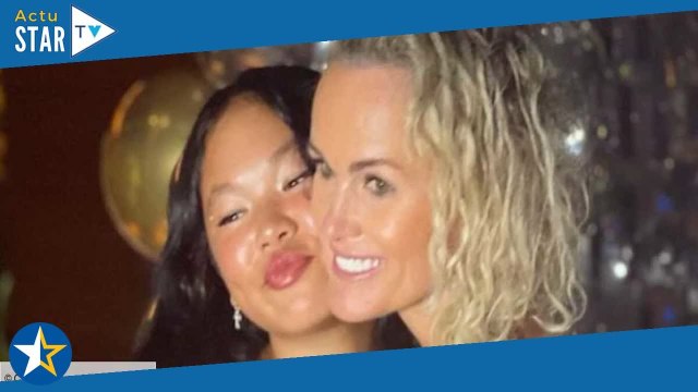 Laeticia Hallyday et sa fille Joy moment complice mère fille au concert de Beyoncé