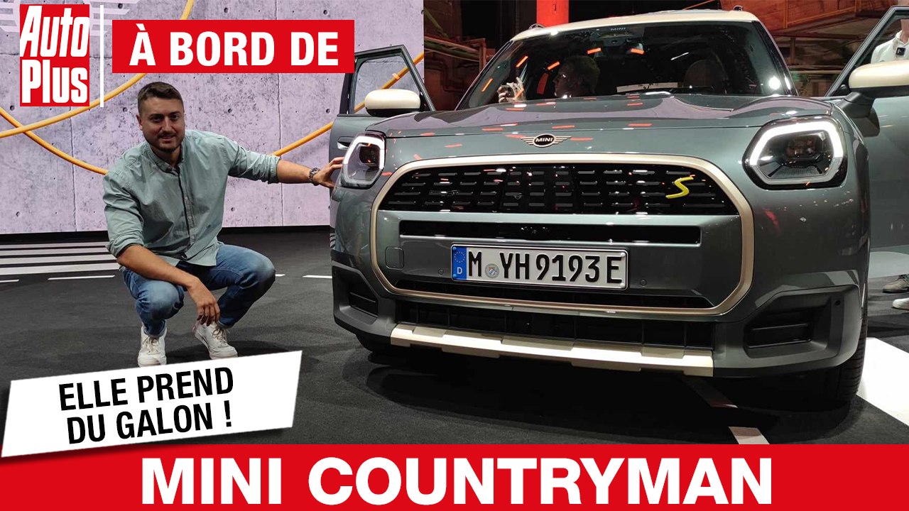 MINI COUNTRYMAN 2024 : le SUV MINI prend du galon