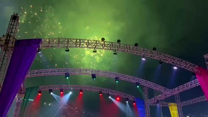 Des feux d'artifice pour clôturer les JIOI 2023