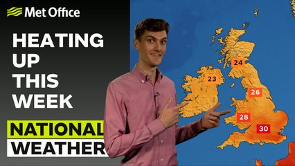 Met Office Evening Weather Forecast 03/09/2023 – Getting hot in here