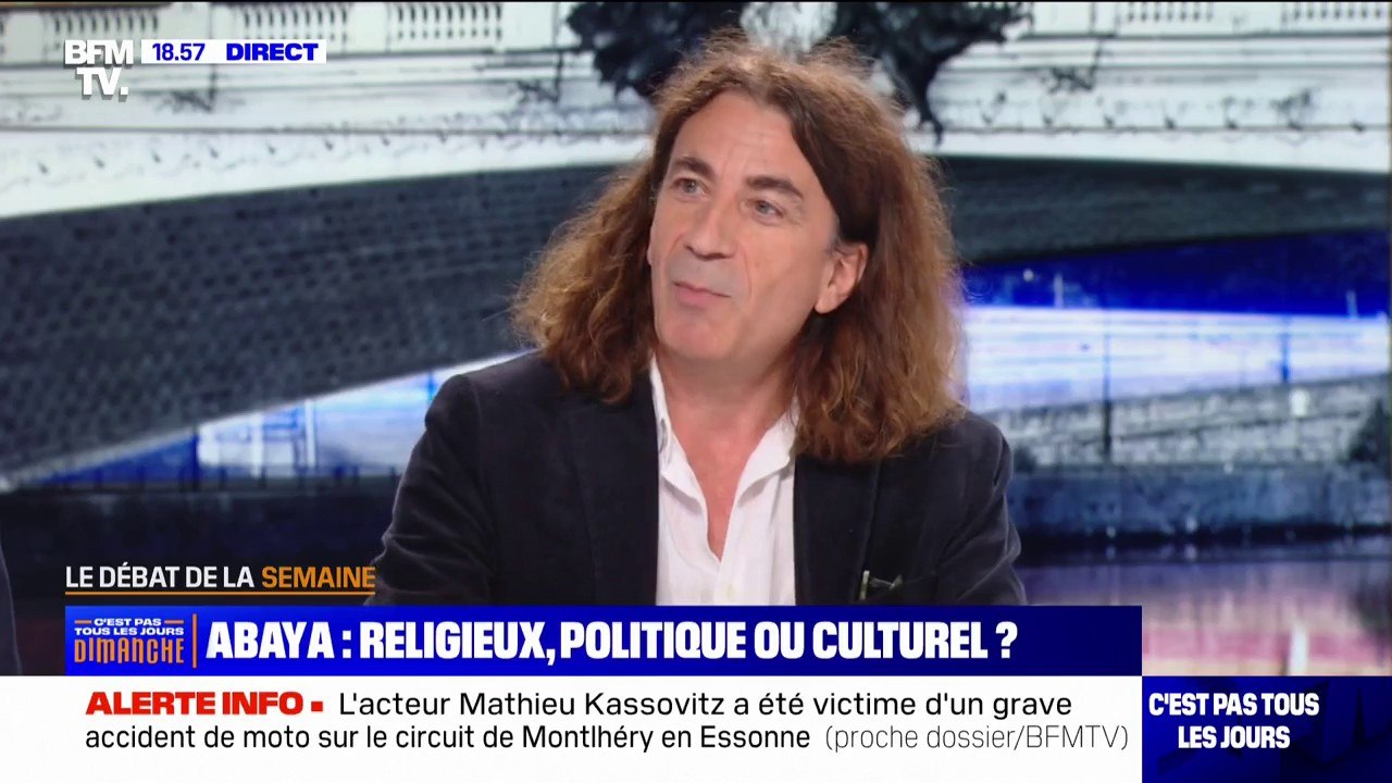 Interdiction de l'abaya à l'école: "Une personne qui porte l'abaya se désigne comme appartenant à la communauté musulmane", affirme Didier Lemaire