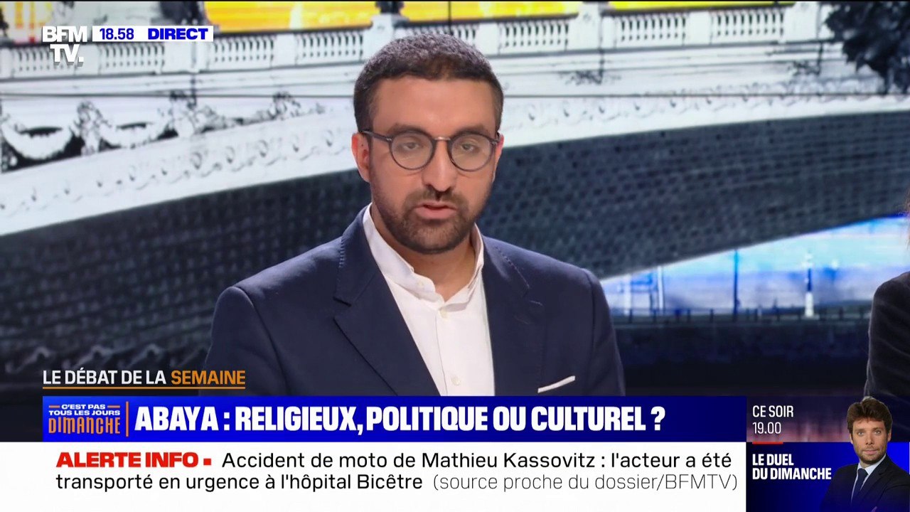 Abaya: "Essayer de nous faire croire que [l'Arabie Saoudite] ferait la promotion de ce vêtement, non pas au nom de l'islamisme, mais par passion de la mode, ce n'est pas acceptable", affirme Amine El-Khatmi