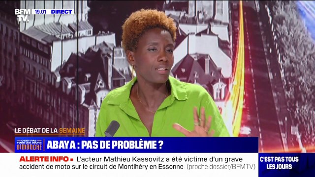 Interdiction de l'abaya à l'école: Toute cette législation s'inscrit dans un fil raciste , affirme Rokhaya Diallo