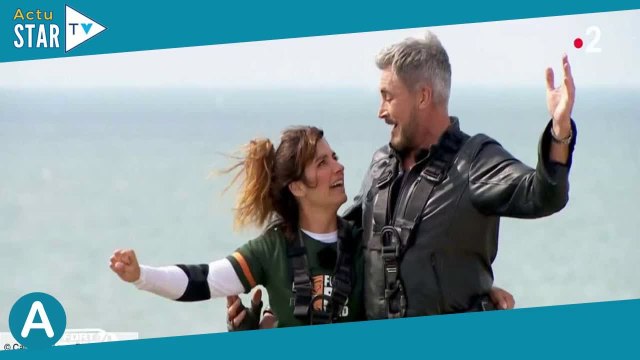 Du jamais vu dans « Fort Boyard » ! Olivier Minne se jette dans le vide avec Laëtitia Milot