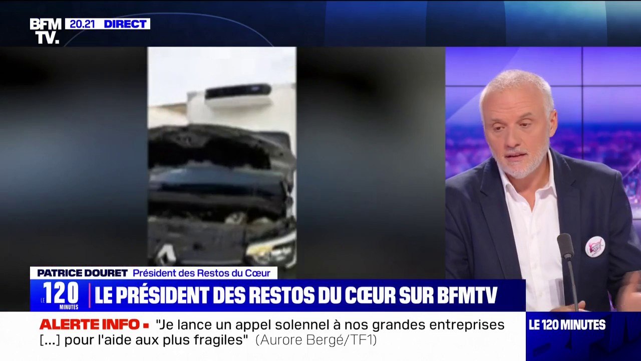 Restos du cœur vandalisés dans le Nord: "C'est un acte autant stupide qu'incompréhensible", affirme le président de l'association, Patrice Douret