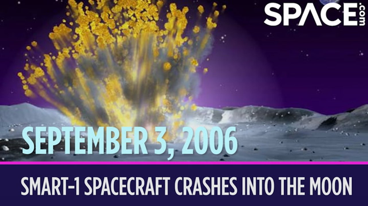 OTD In Space - September 3: SMART-1 Spacecraft Crashes Into The Moon